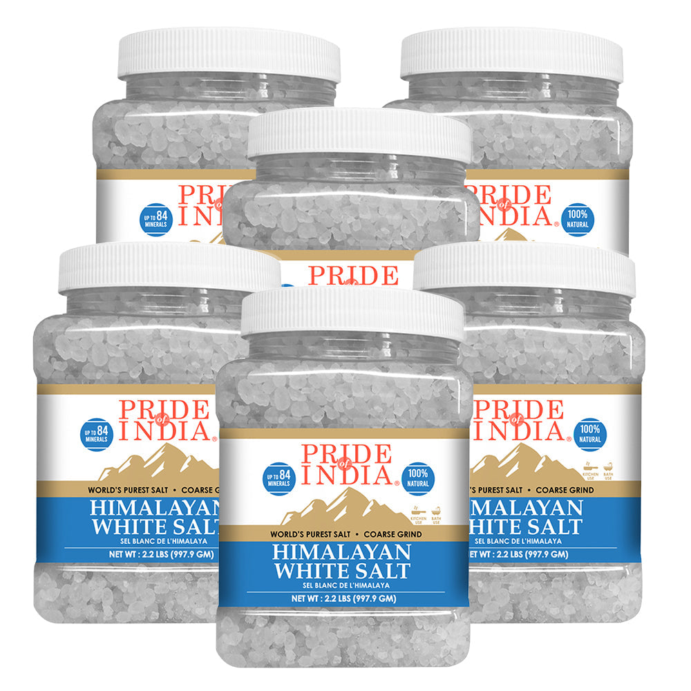 Himalayan White Rock Salt - Coarse Grind
