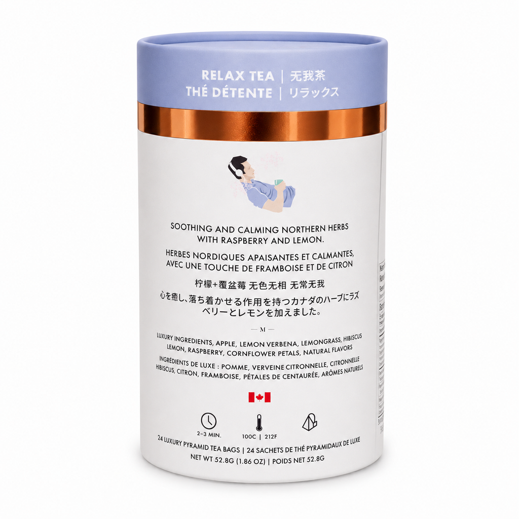 Relax Luxury Herbal tea | Canadian |  24ct