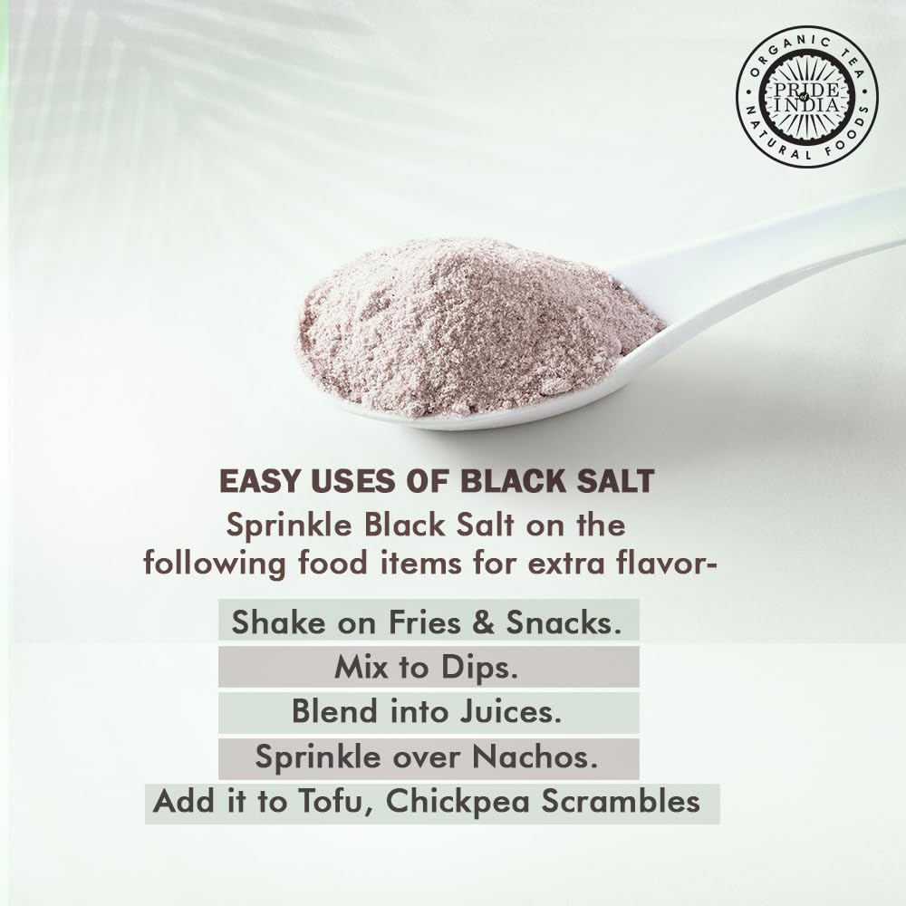Himalayan Black Rock Salt (Kala Namak) - Extra Fine Grind
