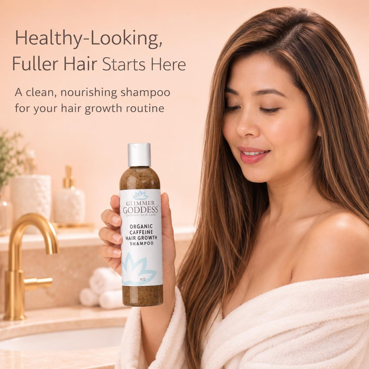 Organic Caffeine Shampoo for Hair Growth – Stimulating Formula