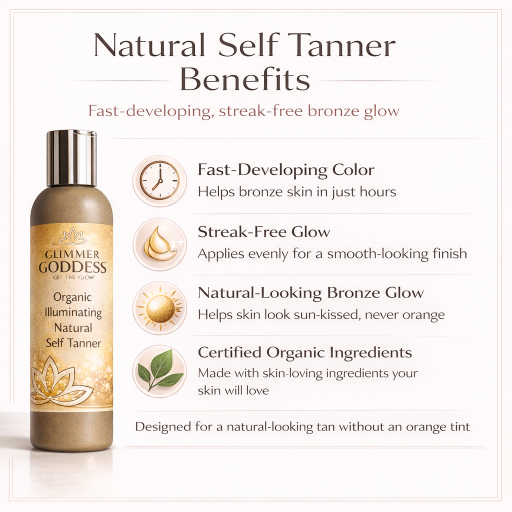 Organic Self Tanner – Fast Bronze Glow