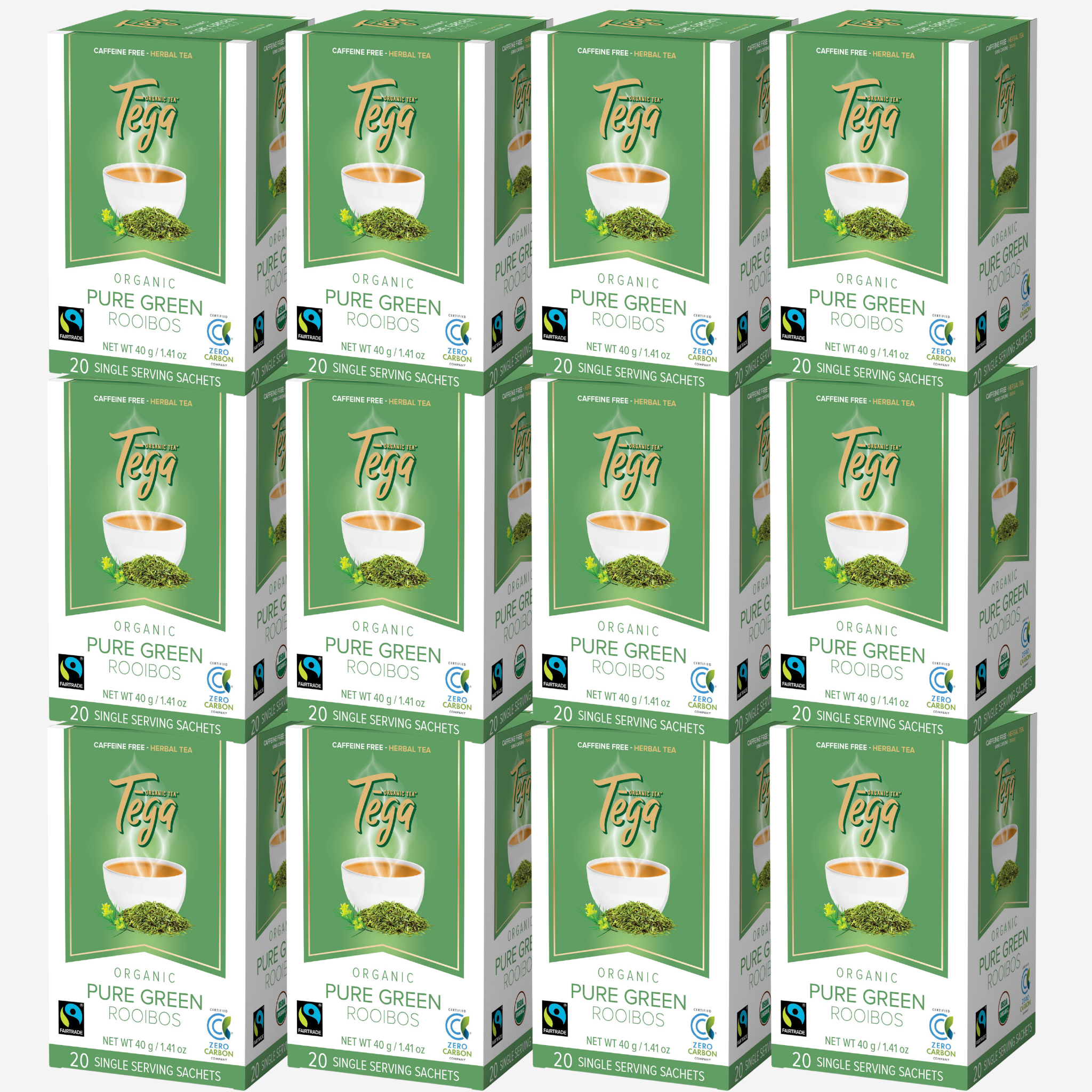 Green Rooibos Organic Fairtrade 20ct