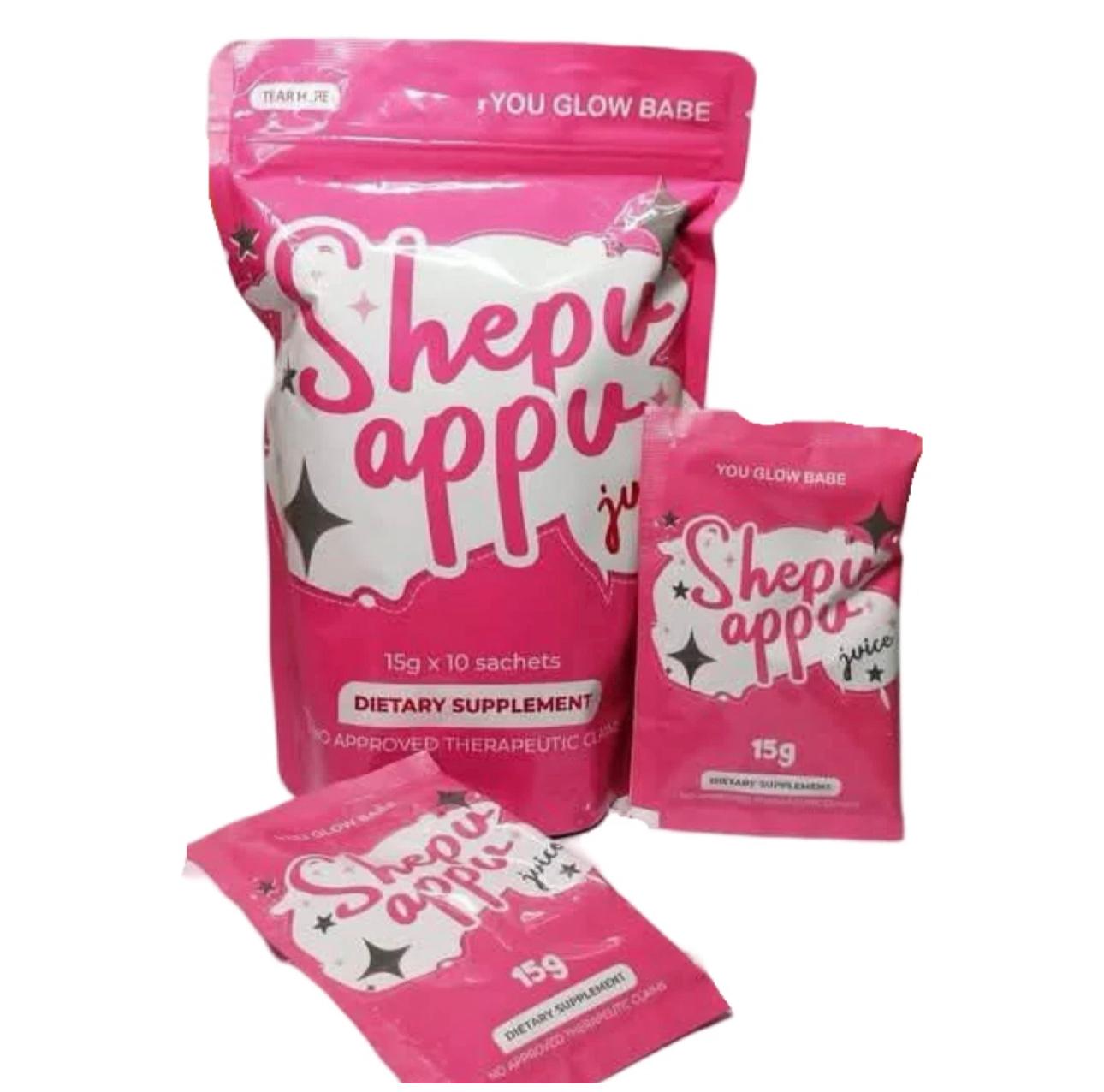 You Glow Babe Shepu Appu Shape Up Juice & Beauty White Caps