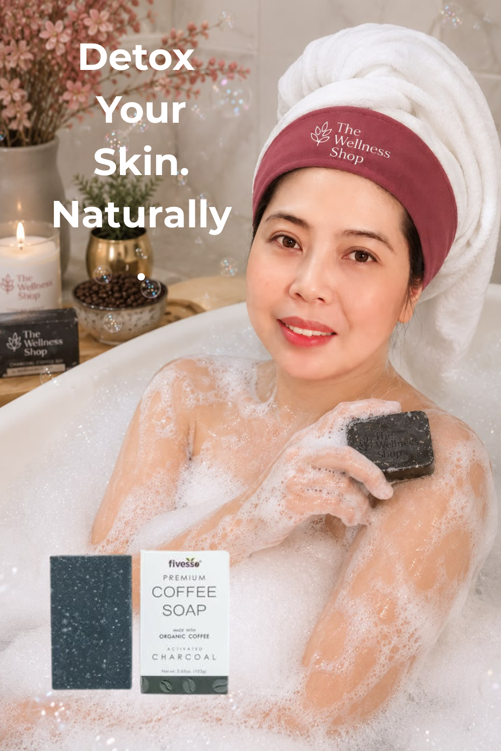 Activated Charcoal - Premium Coffee Soap Bar