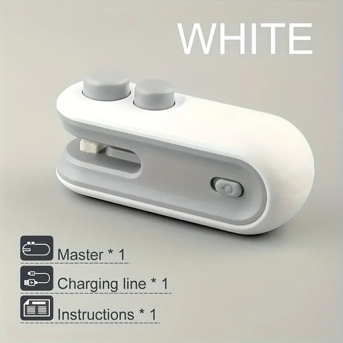USB-C Rechargeable Bag Sealer, 2-in-1 Magnetic
