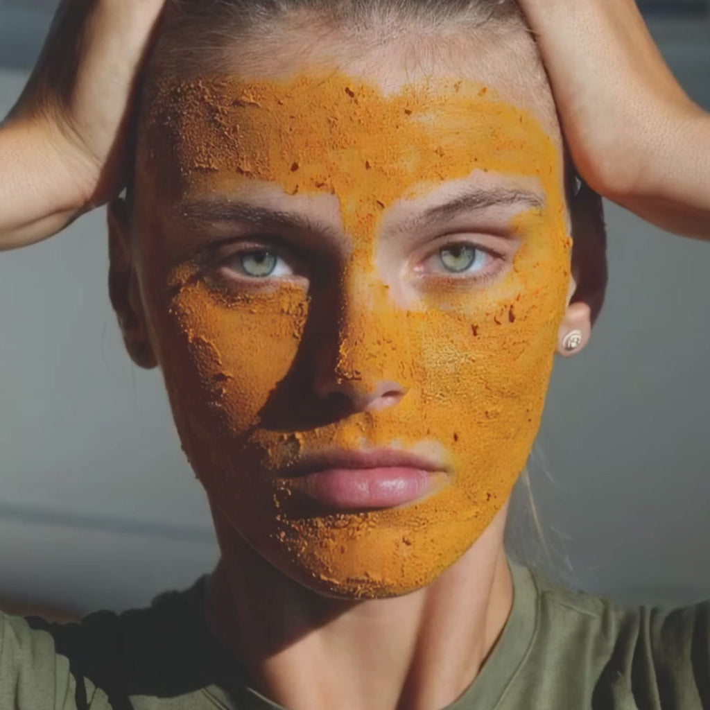 Organic Pumpkin AHA Face Mask – Exfoliating Treatment for Wrinkles & Glow