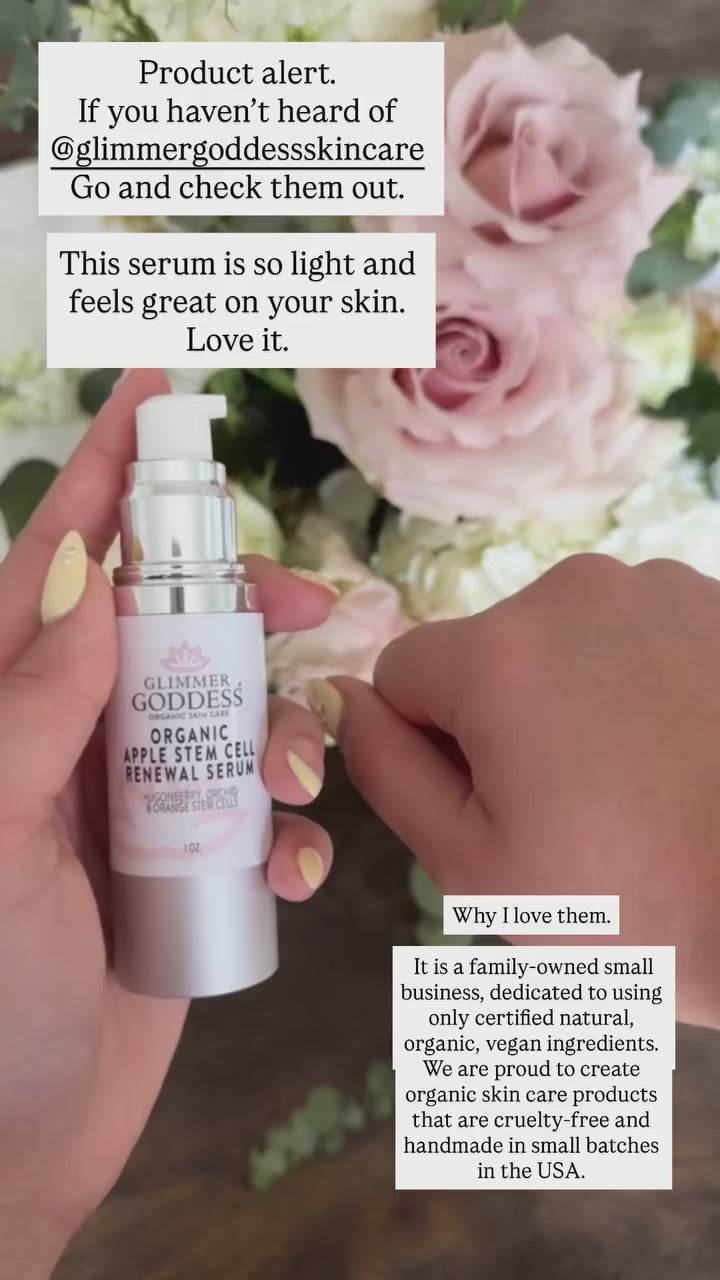 Cellular Renewal Duo – Apple Stem Cell Serum + Moisturizer