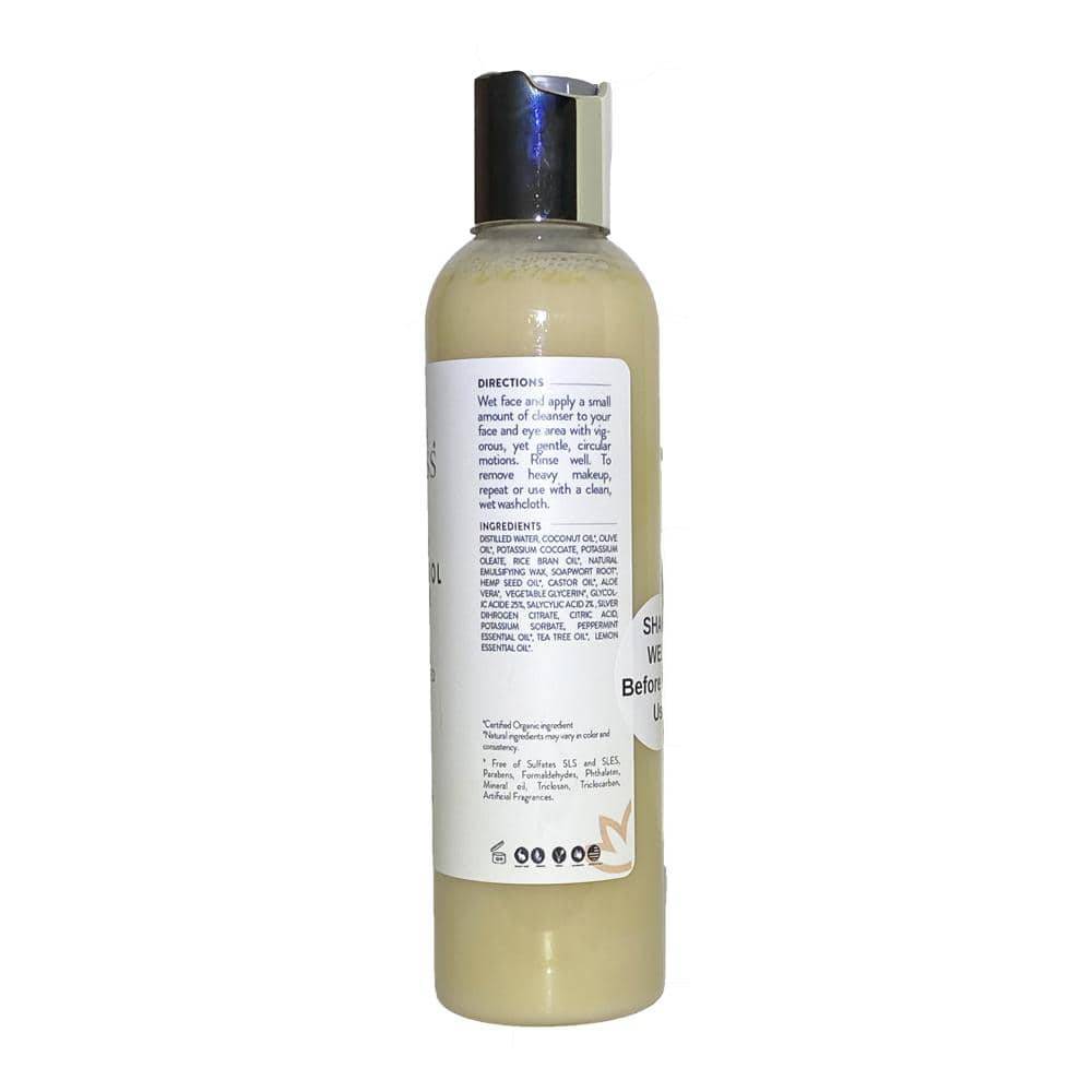 Organic Acne Cleanser – Gentle Face & Body Wash